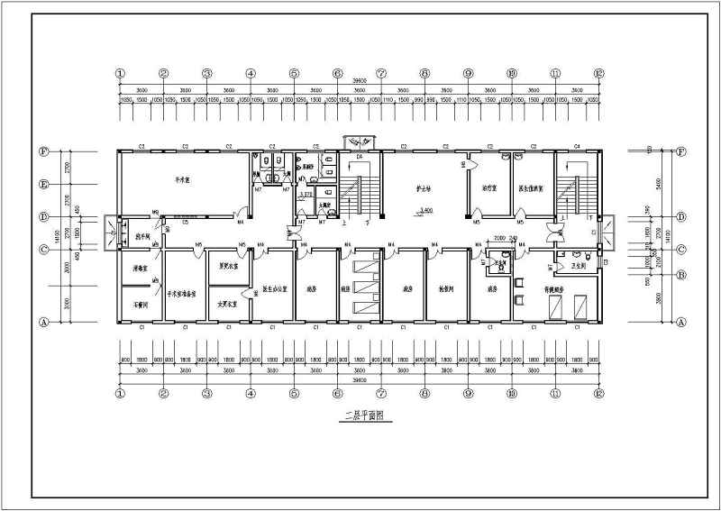 某市三层<a href=https://www.yitu.cn/sketchup/yiyuan/index.html target=_blank class=infotextkey><a href=https://www.yitu.cn/su/7276.html target=_blank class=infotextkey>医院</a></a><a href=https://www.yitu.cn/su/8081.html target=_blank class=infotextkey>办公<a href=https://www.yitu.cn/su/8159.html target=_blank class=infotextkey>楼</a></a>的CAD建筑方案<a href=https://www.yitu.cn/su/7590.html target=_blank class=infotextkey>设计</a>