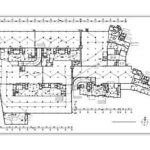 某小区高层地下室电气CAD施工图