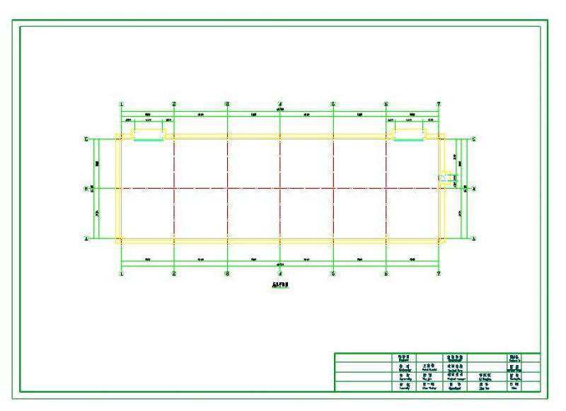 轻型门式钢架单层钢结构厂房仓库建筑结构施工图