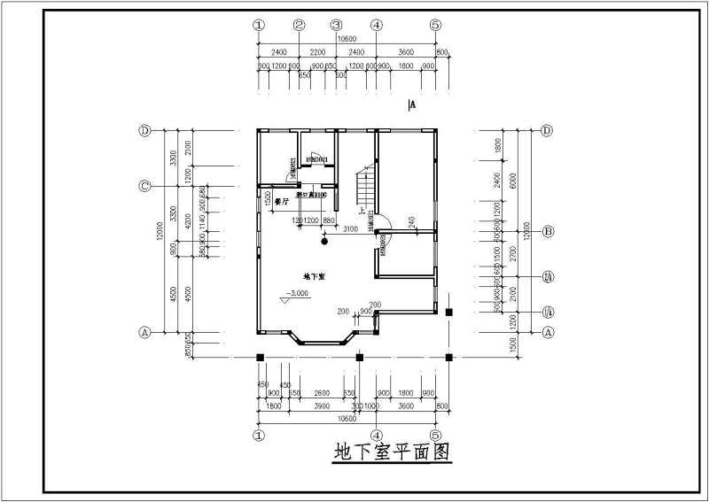 某农村别墅建筑<a href=https://www.yitu.cn/su/7590.html target=_blank class=infotextkey>设计</a><a href=https://www.yitu.cn/su/7937.html target=_blank class=infotextkey>图纸</a>（共四套）