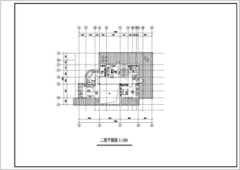 某农村别墅建筑<a href=https://www.yitu.cn/su/7590.html target=_blank class=infotextkey>设计</a><a href=https://www.yitu.cn/su/7937.html target=_blank class=infotextkey>图纸</a>（共四套）