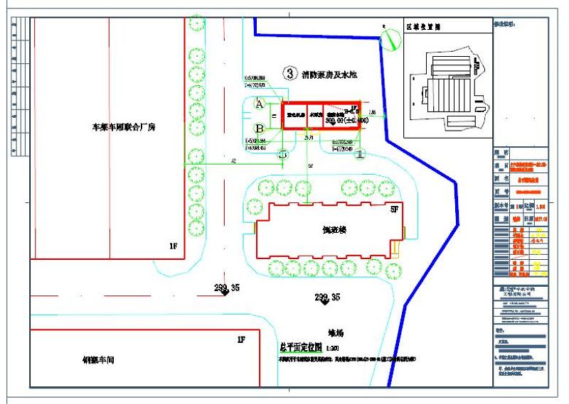 某<a href=https://www.yitu.cn/su/6852.html target=_blank class=infotextkey>厂区</a>消防<a href=https://www.yitu.cn/su/5628.html target=_blank class=infotextkey>水</a>泵房建筑<a href=https://www.yitu.cn/su/7590.html target=_blank class=infotextkey>设计</a>施工图