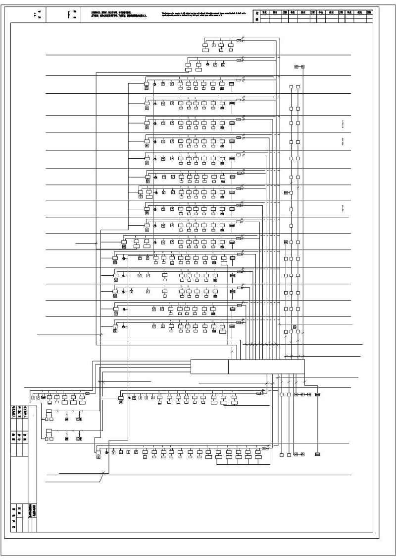 某高层<a href=https://www.yitu.cn/su/8081.html target=_blank class=infotextkey>办公<a href=https://www.yitu.cn/su/8159.html target=_blank class=infotextkey>楼</a></a>电气<a href=https://www.yitu.cn/su/7590.html target=_blank class=infotextkey>设计</a>CAD图