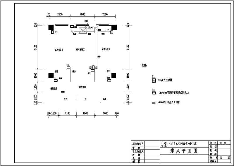 某大学PCR<a href=https://www.yitu.cn/su/6974.html target=_blank class=infotextkey>实验室</a>cad暖通<a href=https://www.yitu.cn/sketchup/kongdiaofengshan/index.html target=_blank class=infotextkey>空调</a><a href=https://www.yitu.cn/su/7392.html target=_blank class=infotextkey>平面</a><a href=https://www.yitu.cn/su/7590.html target=_blank class=infotextkey>设计</a>施工图