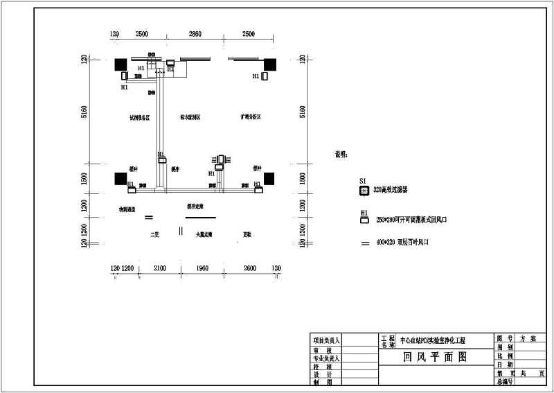 某大学PCR<a href=https://www.yitu.cn/su/6974.html target=_blank class=infotextkey>实验室</a>cad暖通<a href=https://www.yitu.cn/sketchup/kongdiaofengshan/index.html target=_blank class=infotextkey>空调</a><a href=https://www.yitu.cn/su/7392.html target=_blank class=infotextkey>平面</a><a href=https://www.yitu.cn/su/7590.html target=_blank class=infotextkey>设计</a>施工图