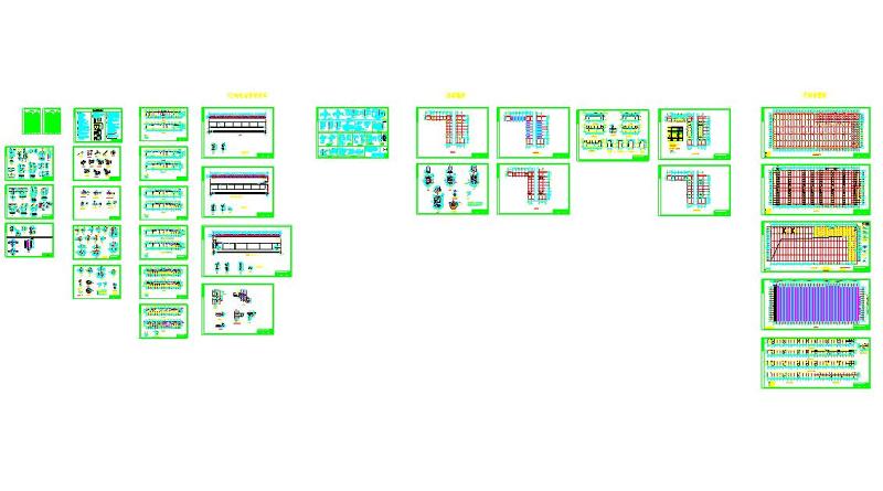 完整<a href=https://www.yitu.cn/su/8096.html target=_blank class=infotextkey>钢结构</a>单层工业厂房共33张<a href=https://www.yitu.cn/su/7937.html target=_blank class=infotextkey>图纸</a>（含说明）