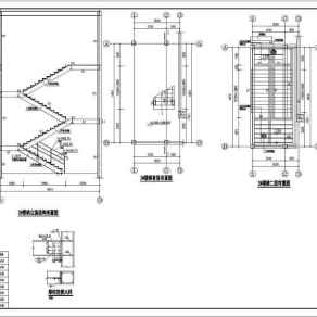 钢结构消防楼梯建筑结构设计图3D模型