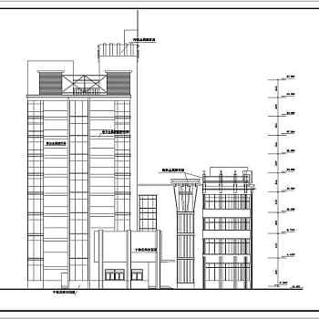 某综合楼建筑设计CAD施工图