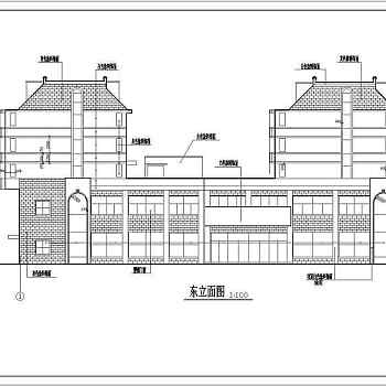 某商住楼建筑施工CAD设计图纸