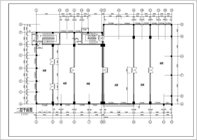 某商住<a href=https://www.yitu.cn/su/8159.html target=_blank class=infotextkey>楼</a>建筑施工CAD<a href=https://www.yitu.cn/su/7590.html target=_blank class=infotextkey>设计</a><a href=https://www.yitu.cn/su/7937.html target=_blank class=infotextkey>图纸</a>