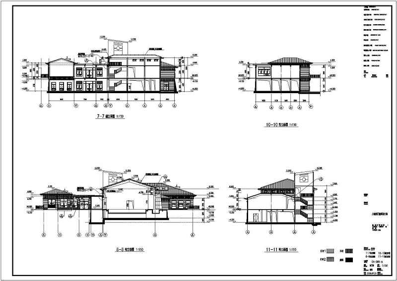 上海某会所建筑<a href=https://www.yitu.cn/su/7590.html target=_blank class=infotextkey>设计</a>CAD施工图