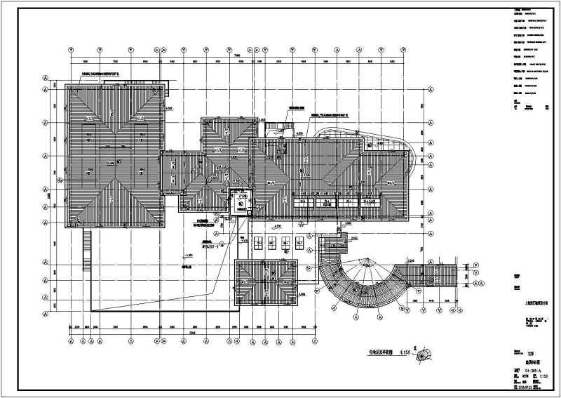 上海某会所建筑<a href=https://www.yitu.cn/su/7590.html target=_blank class=infotextkey>设计</a>CAD施工图