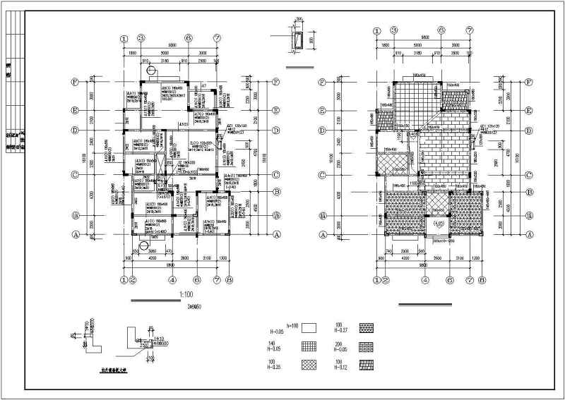 <a href=https://www.yitu.cn/su/7989.html target=_blank class=infotextkey>小型</a><a href=https://www.yitu.cn/su/7489.html target=_blank class=infotextkey>欧式别墅</a>结构施工图