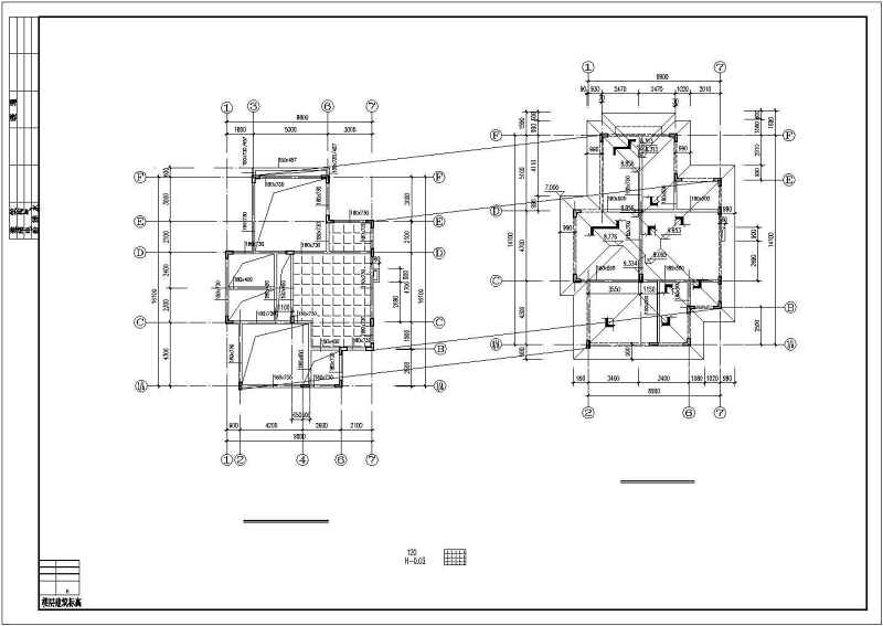 <a href=https://www.yitu.cn/su/7989.html target=_blank class=infotextkey>小型</a><a href=https://www.yitu.cn/su/7489.html target=_blank class=infotextkey>欧式别墅</a>结构施工图