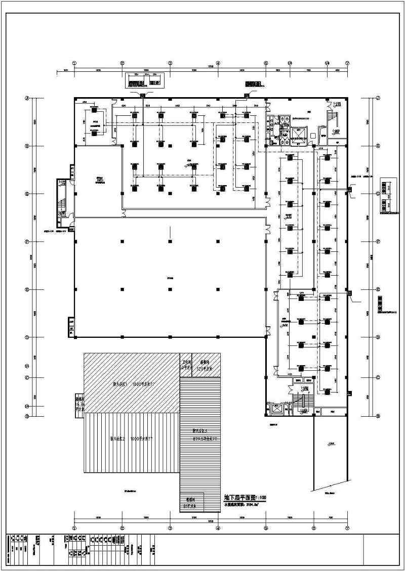 [长沙]办公楼空调通风防排烟系统设计施工图