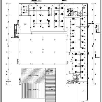 [长沙]办公楼空调通风防排烟系统设计施工图