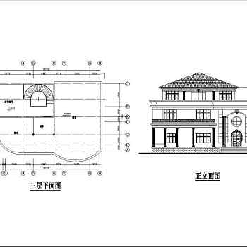 某地12个大型别墅建筑设计方案图