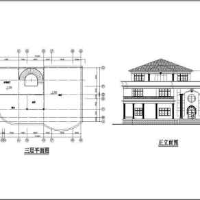 某地12个大型别墅建筑设计方案图