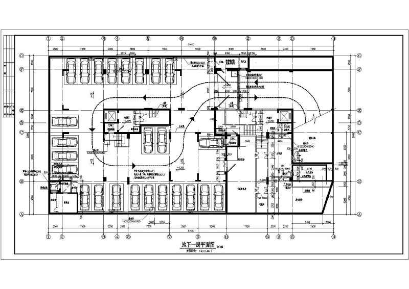 一栋高层商住<a href=https://www.yitu.cn/su/8159.html target=_blank class=infotextkey>楼</a>建筑施工<a href=https://www.yitu.cn/su/7590.html target=_blank class=infotextkey>设计</a>CAD<a href=https://www.yitu.cn/su/7937.html target=_blank class=infotextkey>图纸</a>