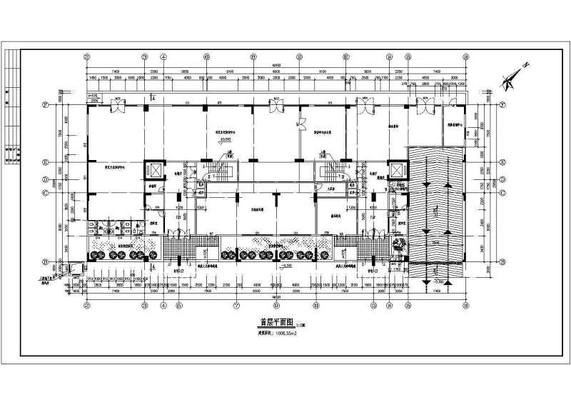 一栋高层商住<a href=https://www.yitu.cn/su/8159.html target=_blank class=infotextkey>楼</a>建筑施工<a href=https://www.yitu.cn/su/7590.html target=_blank class=infotextkey>设计</a>CAD<a href=https://www.yitu.cn/su/7937.html target=_blank class=infotextkey>图纸</a>