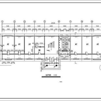 某公司办公楼建筑施工设计CAD全套图