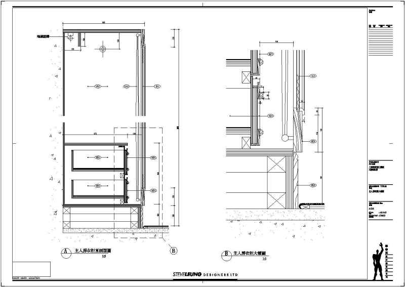 [上海]浦东某住宅样板房装修<a href=https://www.yitu.cn/su/7590.html target=_blank class=infotextkey>设计</a>cad施工图