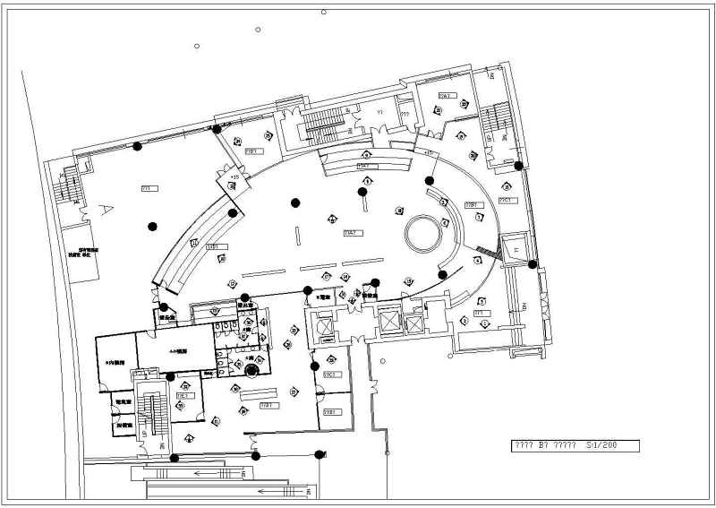 中关村<a href=https://www.yitu.cn/sketchup/canting/index.html target=_blank class=infotextkey><a href=https://www.yitu.cn/su/7825.html target=_blank class=infotextkey>餐厅</a></a>装修CAD<a href=https://www.yitu.cn/su/7590.html target=_blank class=infotextkey>设计</a>图