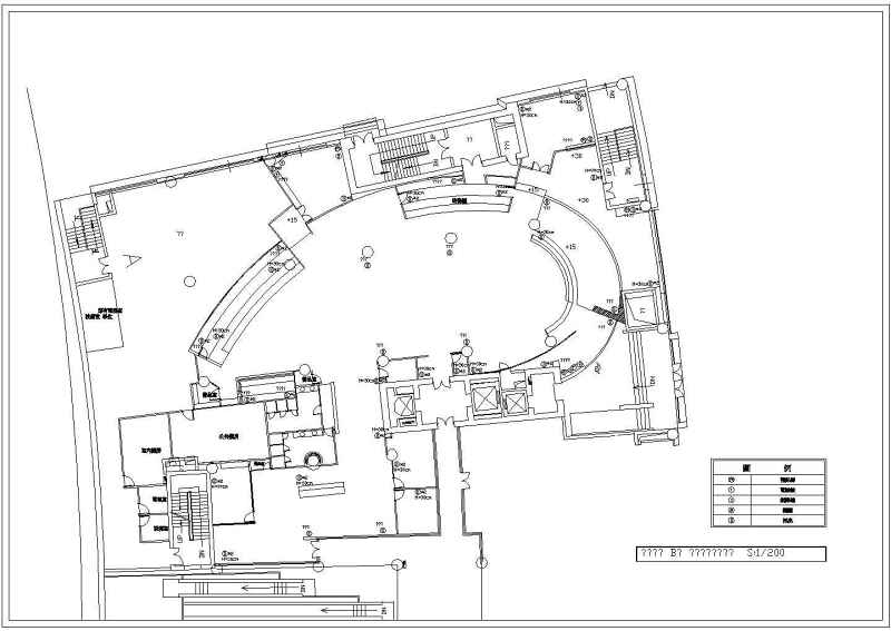 中关村<a href=https://www.yitu.cn/sketchup/canting/index.html target=_blank class=infotextkey><a href=https://www.yitu.cn/su/7825.html target=_blank class=infotextkey>餐厅</a></a>装修CAD<a href=https://www.yitu.cn/su/7590.html target=_blank class=infotextkey>设计</a>图