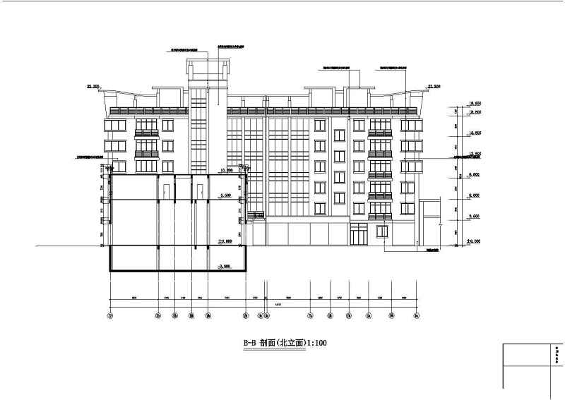 临城<a href=https://www.yitu.cn/su/7613.html target=_blank class=infotextkey>农贸市场</a>建筑施工<a href=https://www.yitu.cn/su/7590.html target=_blank class=infotextkey>设计</a>CAD图