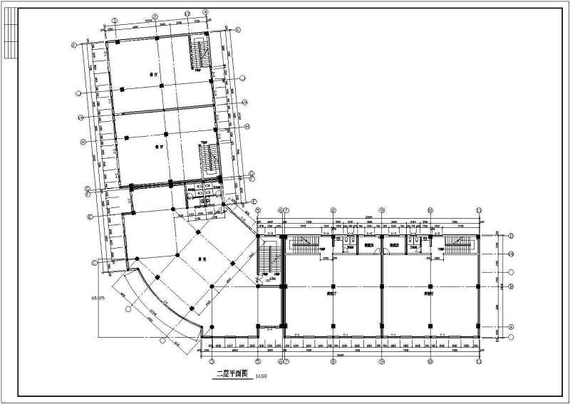 某<a href=https://www.yitu.cn/su/7637.html target=_blank class=infotextkey>框架</a>结构<a href=https://www.yitu.cn/sketchup/shangyezongheti/index.html target=_blank class=infotextkey>商业综合</a><a href=https://www.yitu.cn/su/8159.html target=_blank class=infotextkey>楼</a><a href=https://www.yitu.cn/su/7590.html target=_blank class=infotextkey>设计</a>全套建施图