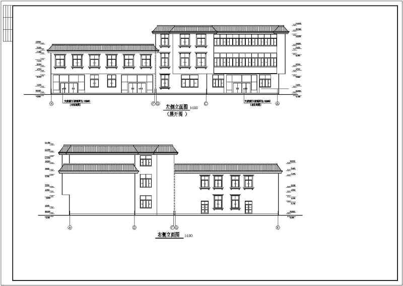 某<a href=https://www.yitu.cn/su/7637.html target=_blank class=infotextkey>框架</a>结构<a href=https://www.yitu.cn/sketchup/shangyezongheti/index.html target=_blank class=infotextkey>商业综合</a><a href=https://www.yitu.cn/su/8159.html target=_blank class=infotextkey>楼</a><a href=https://www.yitu.cn/su/7590.html target=_blank class=infotextkey>设计</a>全套建施图