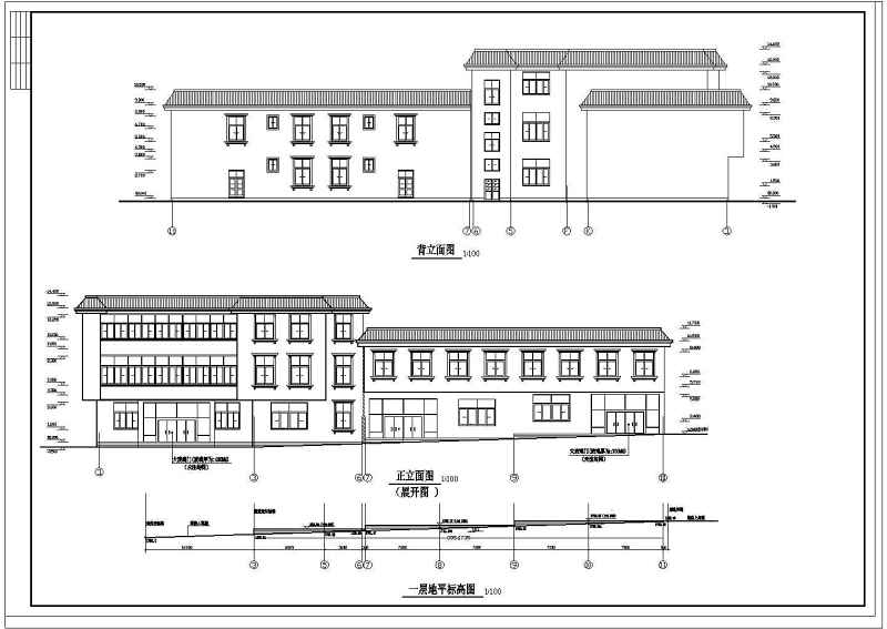 某<a href=https://www.yitu.cn/su/7637.html target=_blank class=infotextkey>框架</a>结构<a href=https://www.yitu.cn/sketchup/shangyezongheti/index.html target=_blank class=infotextkey>商业综合</a><a href=https://www.yitu.cn/su/8159.html target=_blank class=infotextkey>楼</a><a href=https://www.yitu.cn/su/7590.html target=_blank class=infotextkey>设计</a>全套建施图