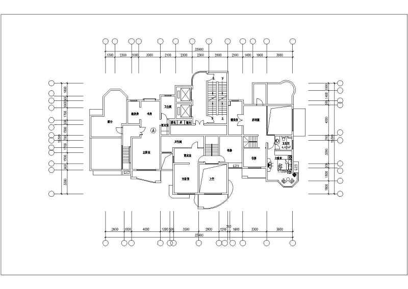 某小高层建筑施工<a href=https://www.yitu.cn/su/7590.html target=_blank class=infotextkey>设计</a><a href=https://www.yitu.cn/su/7937.html target=_blank class=infotextkey>图纸</a>