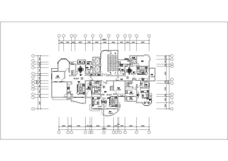 某小高层建筑施工<a href=https://www.yitu.cn/su/7590.html target=_blank class=infotextkey>设计</a><a href=https://www.yitu.cn/su/7937.html target=_blank class=infotextkey>图纸</a>