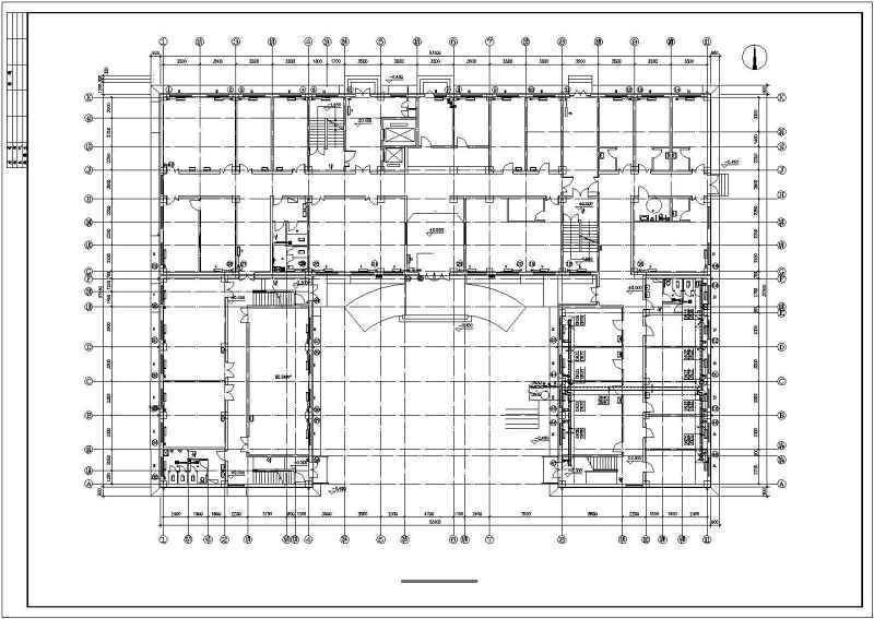 北京某社区卫生服务中心综合<a href=https://www.yitu.cn/su/8159.html target=_blank class=infotextkey>楼</a>采暖通风图