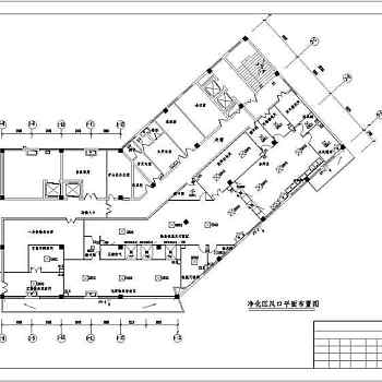 福建某医院消毒中心净化空调图