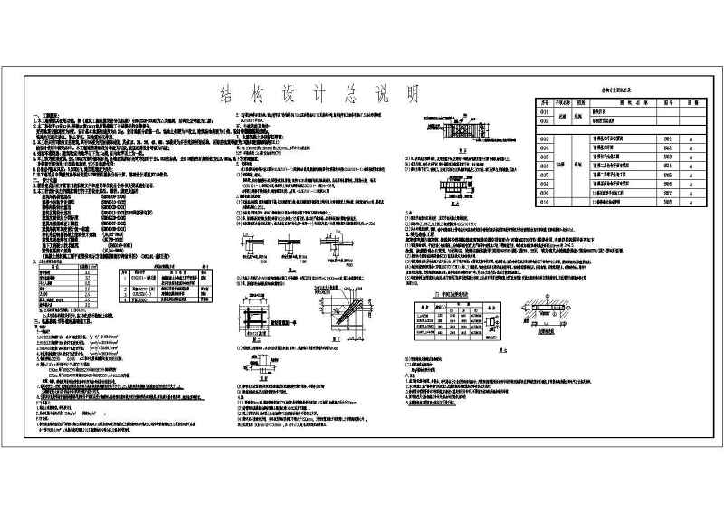 某<a href=https://www.yitu.cn/su/7637.html target=_blank class=infotextkey>框架</a>结构教学<a href=https://www.yitu.cn/su/8159.html target=_blank class=infotextkey>楼</a><a href=https://www.yitu.cn/su/7590.html target=_blank class=infotextkey>设计</a>cad结构施工图