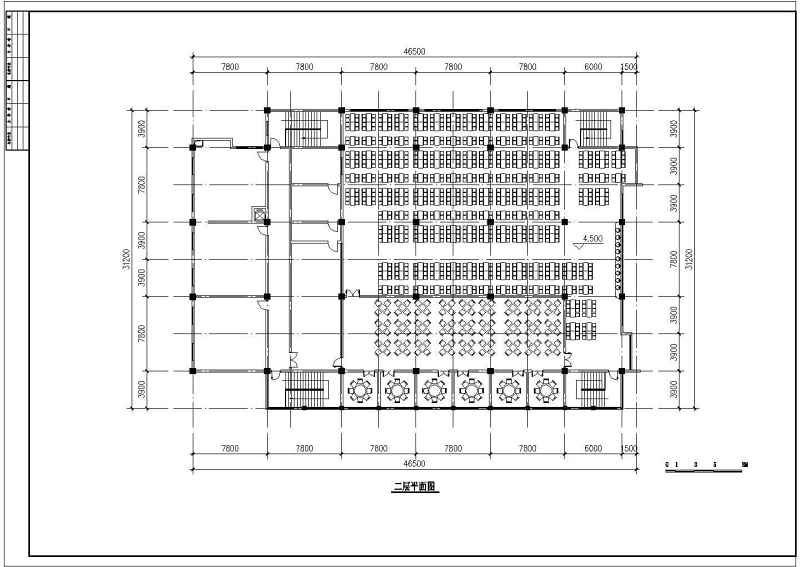 某高校食堂全套建筑<a href=https://www.yitu.cn/su/7590.html target=_blank class=infotextkey>设计</a><a href=https://www.yitu.cn/su/7937.html target=_blank class=infotextkey>图纸</a>