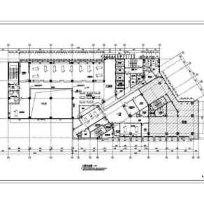 某地17层现代风格综合医院建筑设计cad方案图