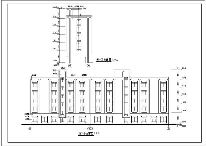 某商业快捷<a href=https://www.yitu.cn/sketchup/jiudianjianzhu/index.html target=_blank class=infotextkey><a href=https://www.yitu.cn/su/7829.html target=_blank class=infotextkey>酒店</a>建筑</a><a href=https://www.yitu.cn/su/7590.html target=_blank class=infotextkey>设计</a>施工图