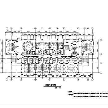 某商业街宾馆建筑设计施工图