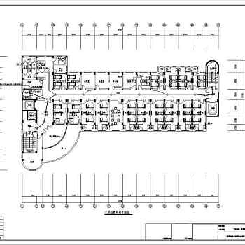 [湖南]市级综合医院电气消防系统设计施工图
