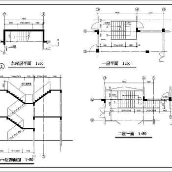 某私家豪华别墅建施图附效果图