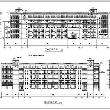 某大学教学楼建施图