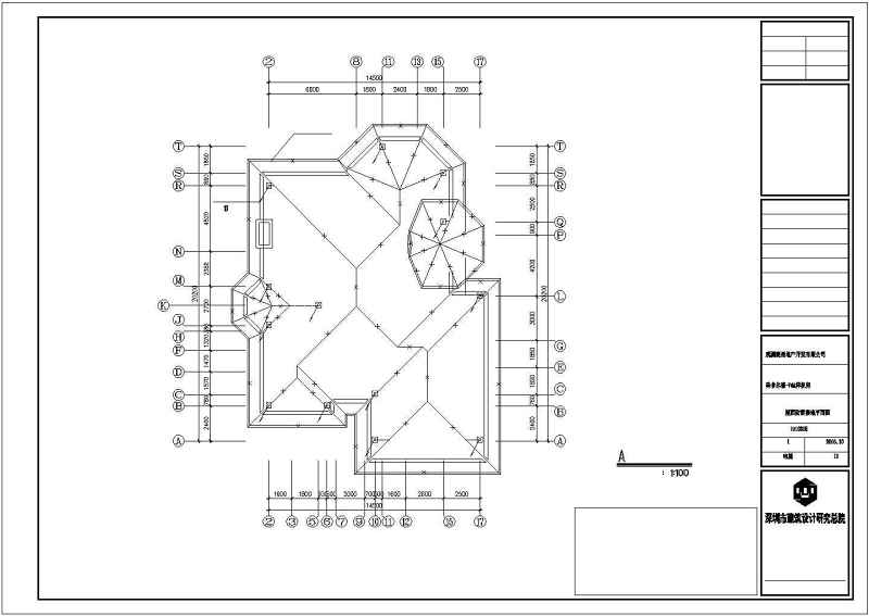 某<a href=https://www.yitu.cn/su/7872.html target=_blank class=infotextkey>地</a>三层A型别墅建筑<a href=https://www.yitu.cn/su/7590.html target=_blank class=infotextkey>设计</a>图（全套）