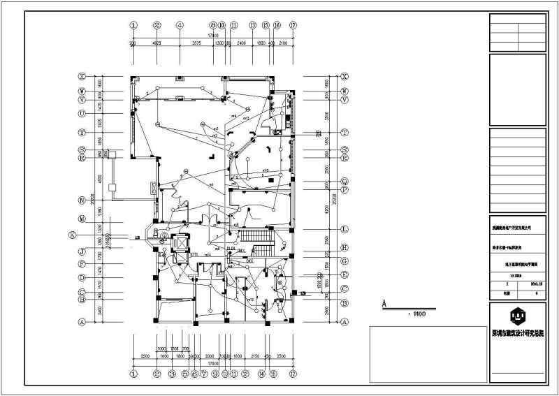 某<a href=https://www.yitu.cn/su/7872.html target=_blank class=infotextkey>地</a>三层A型别墅建筑<a href=https://www.yitu.cn/su/7590.html target=_blank class=infotextkey>设计</a>图（全套）