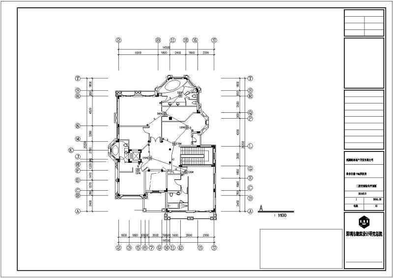 某<a href=https://www.yitu.cn/su/7872.html target=_blank class=infotextkey>地</a>三层A型别墅建筑<a href=https://www.yitu.cn/su/7590.html target=_blank class=infotextkey>设计</a>图（全套）