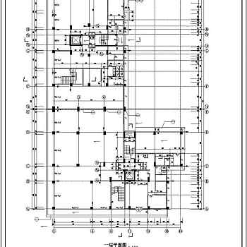 某街道商住楼全套建筑设计图