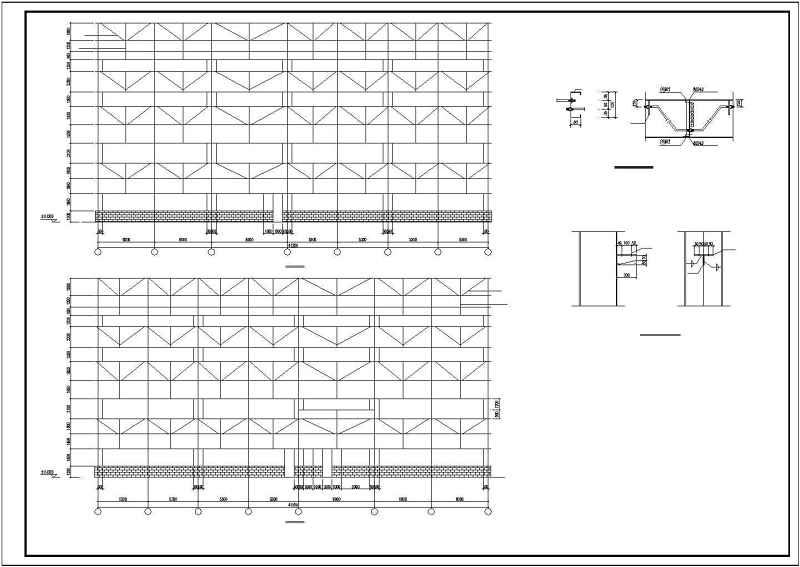 一套<a href=https://www.yitu.cn/su/8096.html target=_blank class=infotextkey>钢结构</a>多层厂房cad<a href=https://www.yitu.cn/su/7590.html target=_blank class=infotextkey>设计</a><a href=https://www.yitu.cn/su/7937.html target=_blank class=infotextkey>图纸</a>