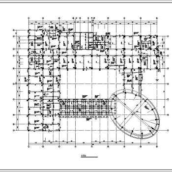 框架结构高层住宅楼建筑结构图纸